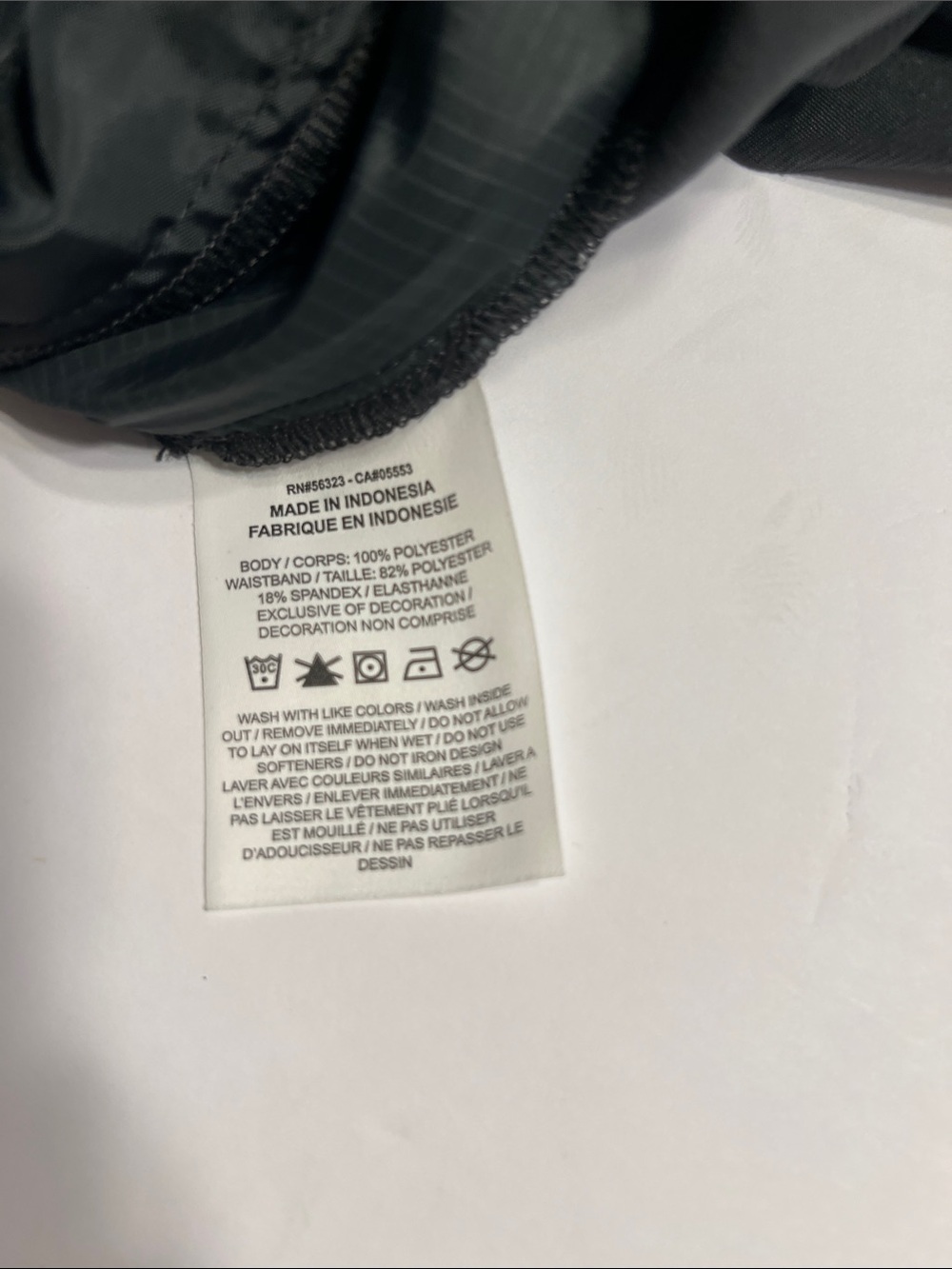 Nike Black High-Rise Athletic Shorts - Picture 6 of 8